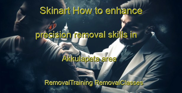 Skinart How to enhance precision removal skills in Akkulapeta area | #RemovalTraining #RemovalClasses #SkinartTraining-India