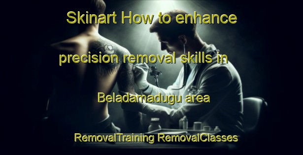 Skinart How to enhance precision removal skills in Beladamadugu area | #RemovalTraining #RemovalClasses #SkinartTraining-India