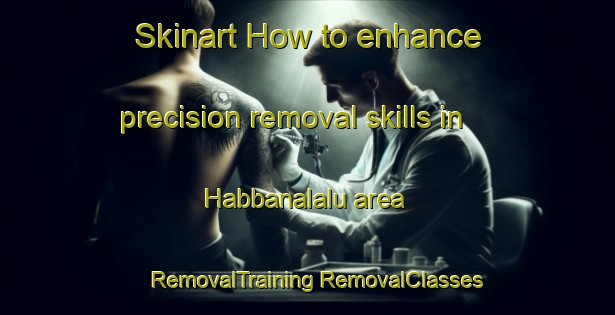 Skinart How to enhance precision removal skills in Habbanalalu area | #RemovalTraining #RemovalClasses #SkinartTraining-India