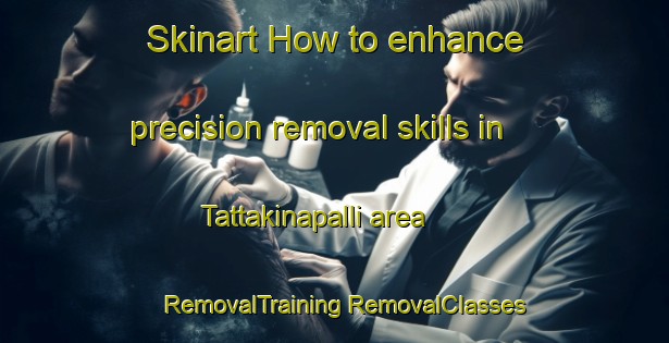 Skinart How to enhance precision removal skills in Tattakinapalli area | #RemovalTraining #RemovalClasses #SkinartTraining-India