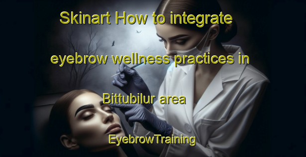 Skinart How to integrate eyebrow wellness practices in Bittubilur area | EyebrowTraining | EyebrowClasses | SkinartTraining-India