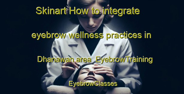 Skinart How to integrate eyebrow wellness practices in Dhanawan area | EyebrowTraining | EyebrowClasses | SkinartTraining-India