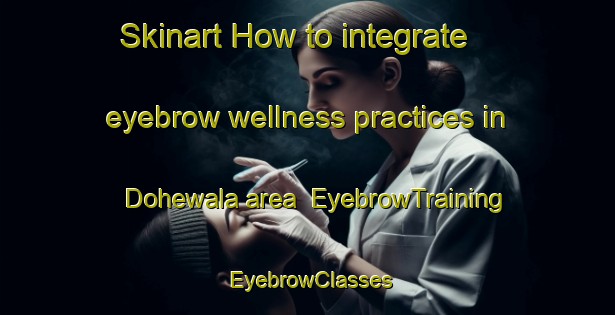 Skinart How to integrate eyebrow wellness practices in Dohewala area | EyebrowTraining | EyebrowClasses | SkinartTraining-India