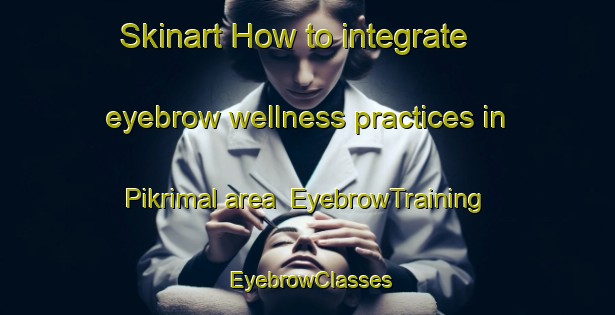 Skinart How to integrate eyebrow wellness practices in Pikrimal area | EyebrowTraining | EyebrowClasses | SkinartTraining-India
