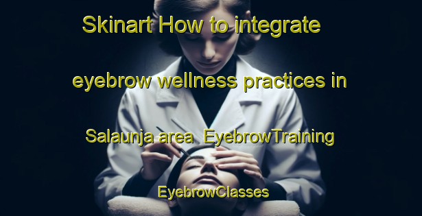 Skinart How to integrate eyebrow wellness practices in Salaunja area | EyebrowTraining | EyebrowClasses | SkinartTraining-India
