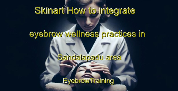 Skinart How to integrate eyebrow wellness practices in Sandalapadu area | EyebrowTraining | EyebrowClasses | SkinartTraining-India