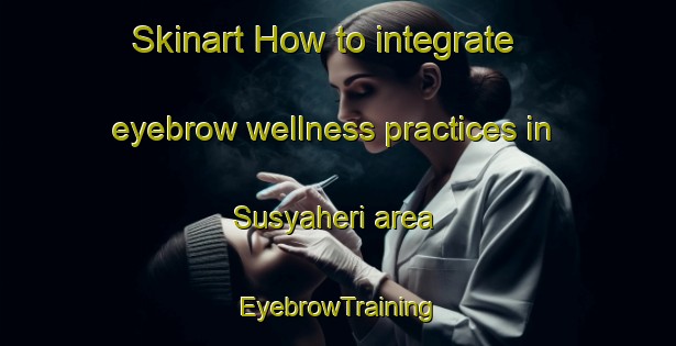Skinart How to integrate eyebrow wellness practices in Susyaheri area | EyebrowTraining | EyebrowClasses | SkinartTraining-India