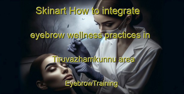 Skinart How to integrate eyebrow wellness practices in Tiruvazhamkunnu area | EyebrowTraining | EyebrowClasses | SkinartTraining-India
