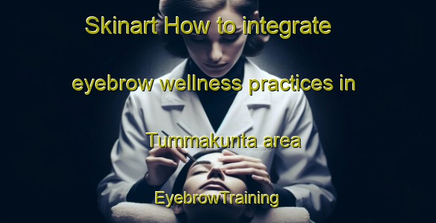 Skinart How to integrate eyebrow wellness practices in Tummakunta area | EyebrowTraining | EyebrowClasses | SkinartTraining-India