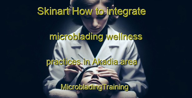 Skinart How to integrate microblading wellness practices in Akadia area | #MicrobladingTraining #MicrobladingClasses #SkinartTraining-India