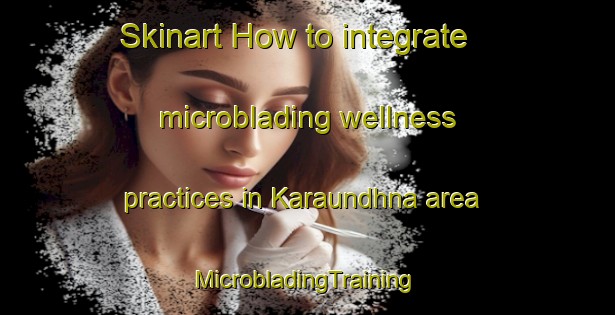 Skinart How to integrate microblading wellness practices in Karaundhna area | #MicrobladingTraining #MicrobladingClasses #SkinartTraining-India