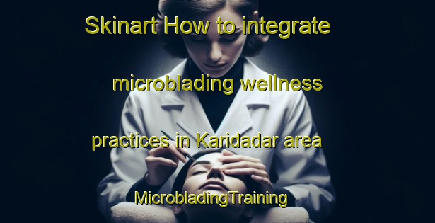 Skinart How to integrate microblading wellness practices in Karidadar area | MicrobladingTraining | MicrobladingClasses | SkinartTraining-India