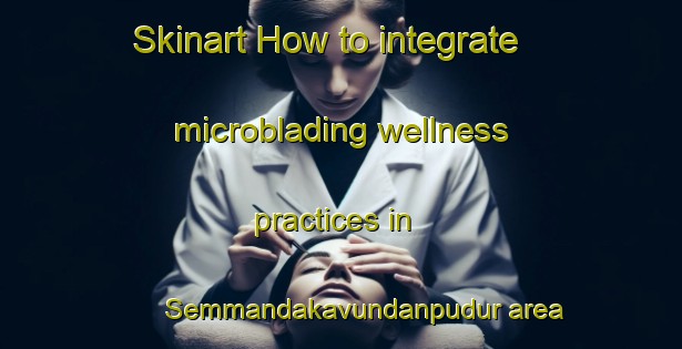 Skinart How to integrate microblading wellness practices in Semmandakavundanpudur area | MicrobladingTraining | MicrobladingClasses | SkinartTraining-India