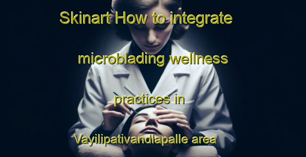 Skinart How to integrate microblading wellness practices in Vayilipativandlapalle area | #MicrobladingTraining #MicrobladingClasses #SkinartTraining-India