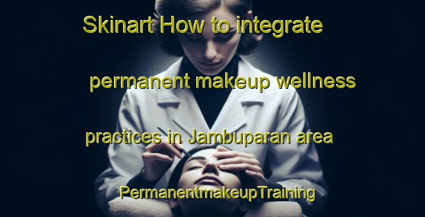 Skinart How to integrate permanent makeup wellness practices in Jambuparan area | PermanentmakeupTraining | PermanentmakeupClasses | SkinartTraining-India