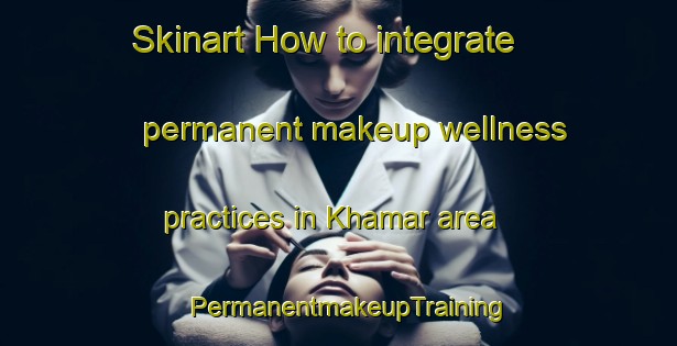 Skinart How to integrate permanent makeup wellness practices in Khamar area | PermanentmakeupTraining | PermanentmakeupClasses | SkinartTraining-India
