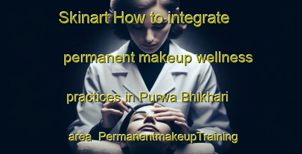 Skinart How to integrate permanent makeup wellness practices in Purwa Bhikhari area | PermanentmakeupTraining | PermanentmakeupClasses | SkinartTraining-India
