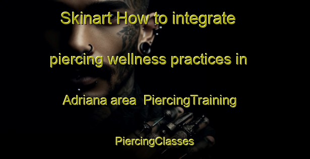 Skinart How to integrate piercing wellness practices in Adriana area | #PiercingTraining #PiercingClasses #SkinartTraining-India