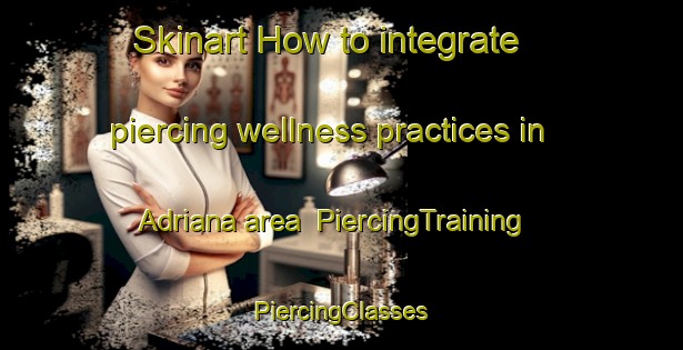 Skinart How to integrate piercing wellness practices in Adriana area | #PiercingTraining #PiercingClasses #SkinartTraining-India