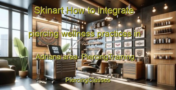 Skinart How to integrate piercing wellness practices in Adriana area | #PiercingTraining #PiercingClasses #SkinartTraining-India