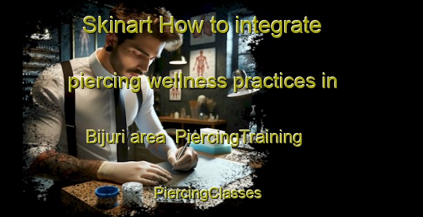 Skinart How to integrate piercing wellness practices in Bijuri area | PiercingTraining | PiercingClasses | SkinartTraining-India
