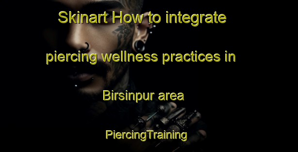 Skinart How to integrate piercing wellness practices in Birsinpur area | #PiercingTraining #PiercingClasses #SkinartTraining-India