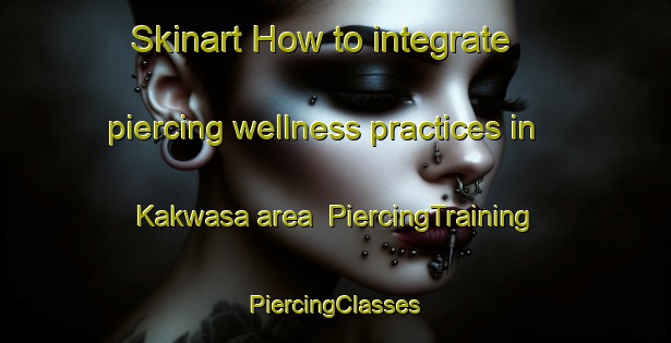 Skinart How to integrate piercing wellness practices in Kakwasa area | #PiercingTraining #PiercingClasses #SkinartTraining-India