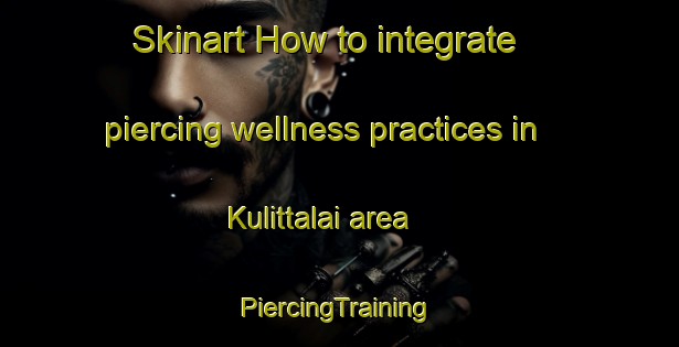 Skinart How to integrate piercing wellness practices in Kulittalai area | #PiercingTraining #PiercingClasses #SkinartTraining-India