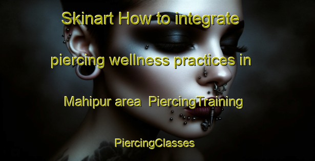 Skinart How to integrate piercing wellness practices in Mahipur area | PiercingTraining | PiercingClasses | SkinartTraining-India