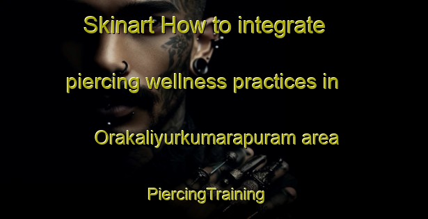 Skinart How to integrate piercing wellness practices in Orakaliyurkumarapuram area | PiercingTraining | PiercingClasses | SkinartTraining-India