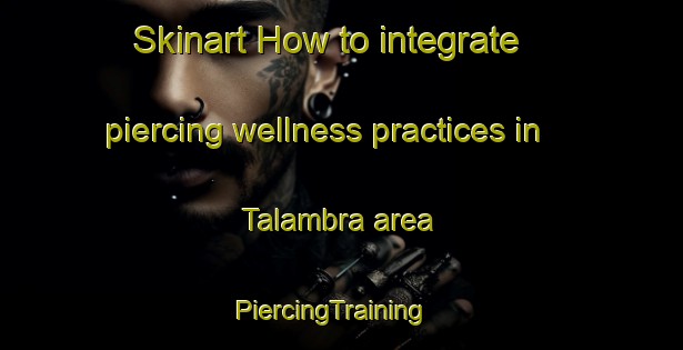 Skinart How to integrate piercing wellness practices in Talambra area | PiercingTraining | PiercingClasses | SkinartTraining-India