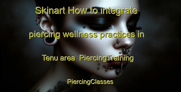 Skinart How to integrate piercing wellness practices in Tenu area | #PiercingTraining #PiercingClasses #SkinartTraining-India