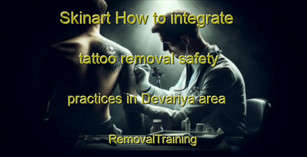 Skinart How to integrate tattoo removal safety practices in Devariya area | RemovalTraining | RemovalClasses | SkinartTraining-India