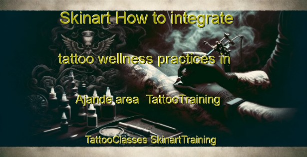 Skinart How to integrate tattoo wellness practices in Ajande area | #TattooTraining #TattooClasses #SkinartTraining-India