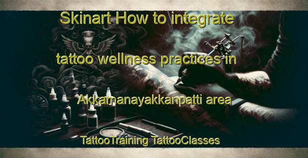 Skinart How to integrate tattoo wellness practices in Akkamanayakkanpatti area | #TattooTraining #TattooClasses #SkinartTraining-India