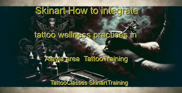 Skinart How to integrate tattoo wellness practices in Alayla area | #TattooTraining #TattooClasses #SkinartTraining-India