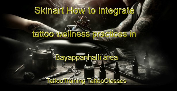 Skinart How to integrate tattoo wellness practices in Bayappanhalli area | #TattooTraining #TattooClasses #SkinartTraining-India