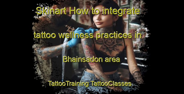 Skinart How to integrate tattoo wellness practices in Bhainsadon area | #TattooTraining #TattooClasses #SkinartTraining-India