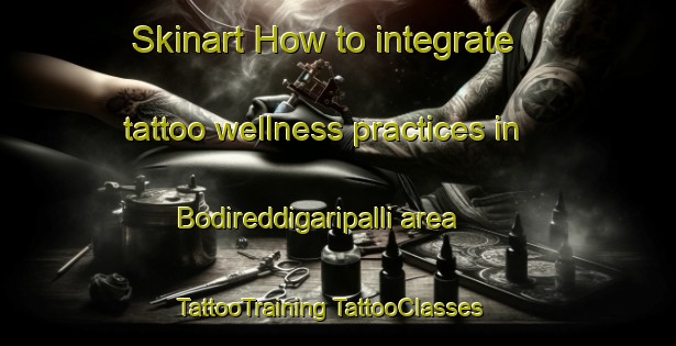 Skinart How to integrate tattoo wellness practices in Bodireddigaripalli area | #TattooTraining #TattooClasses #SkinartTraining-India