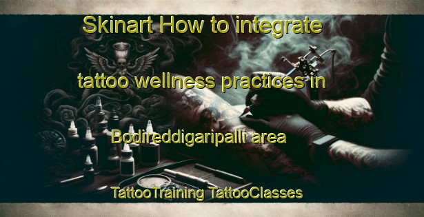 Skinart How to integrate tattoo wellness practices in Bodireddigaripalli area | #TattooTraining #TattooClasses #SkinartTraining-India