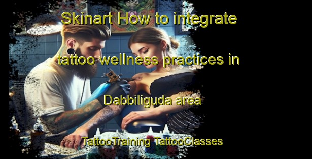 Skinart How to integrate tattoo wellness practices in Dabbiliguda area | #TattooTraining #TattooClasses #SkinartTraining-India