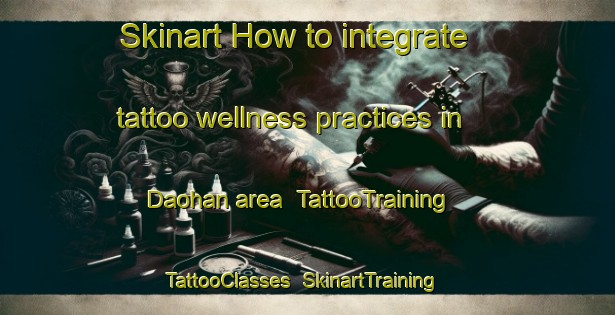 Skinart How to integrate tattoo wellness practices in Daohan area | TattooTraining | TattooClasses | SkinartTraining-India