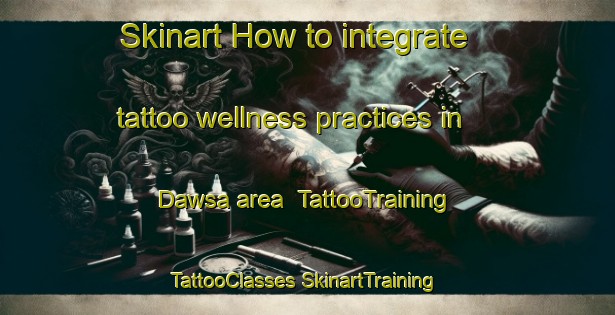 Skinart How to integrate tattoo wellness practices in Dawsa area | #TattooTraining #TattooClasses #SkinartTraining-India