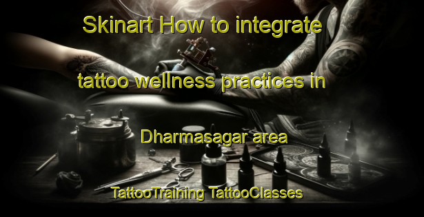 Skinart How to integrate tattoo wellness practices in Dharmasagar area | #TattooTraining #TattooClasses #SkinartTraining-India