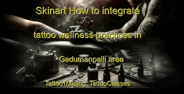Skinart How to integrate tattoo wellness practices in Gadumanpalli area | TattooTraining | TattooClasses | SkinartTraining-India