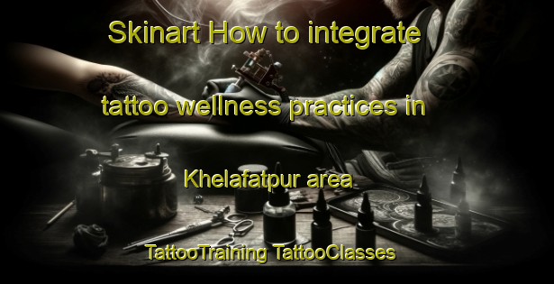 Skinart How to integrate tattoo wellness practices in Khelafatpur area | #TattooTraining #TattooClasses #SkinartTraining-India