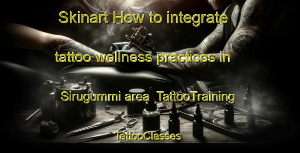 Skinart How to integrate tattoo wellness practices in Sirugummi area | TattooTraining | TattooClasses | SkinartTraining-India