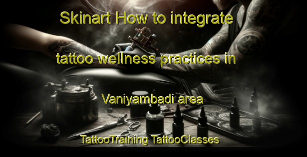 Skinart How to integrate tattoo wellness practices in Vaniyambadi area | #TattooTraining #TattooClasses #SkinartTraining-India