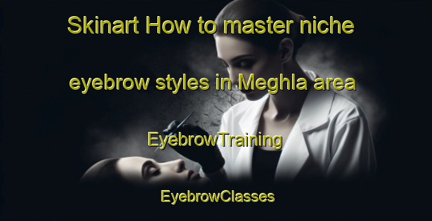 Skinart How to master niche eyebrow styles in Meghla area | EyebrowTraining | EyebrowClasses | SkinartTraining-India
