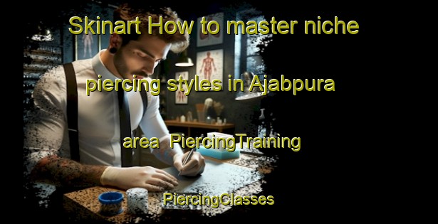 Skinart How to master niche piercing styles in Ajabpura area | #PiercingTraining #PiercingClasses #SkinartTraining-India